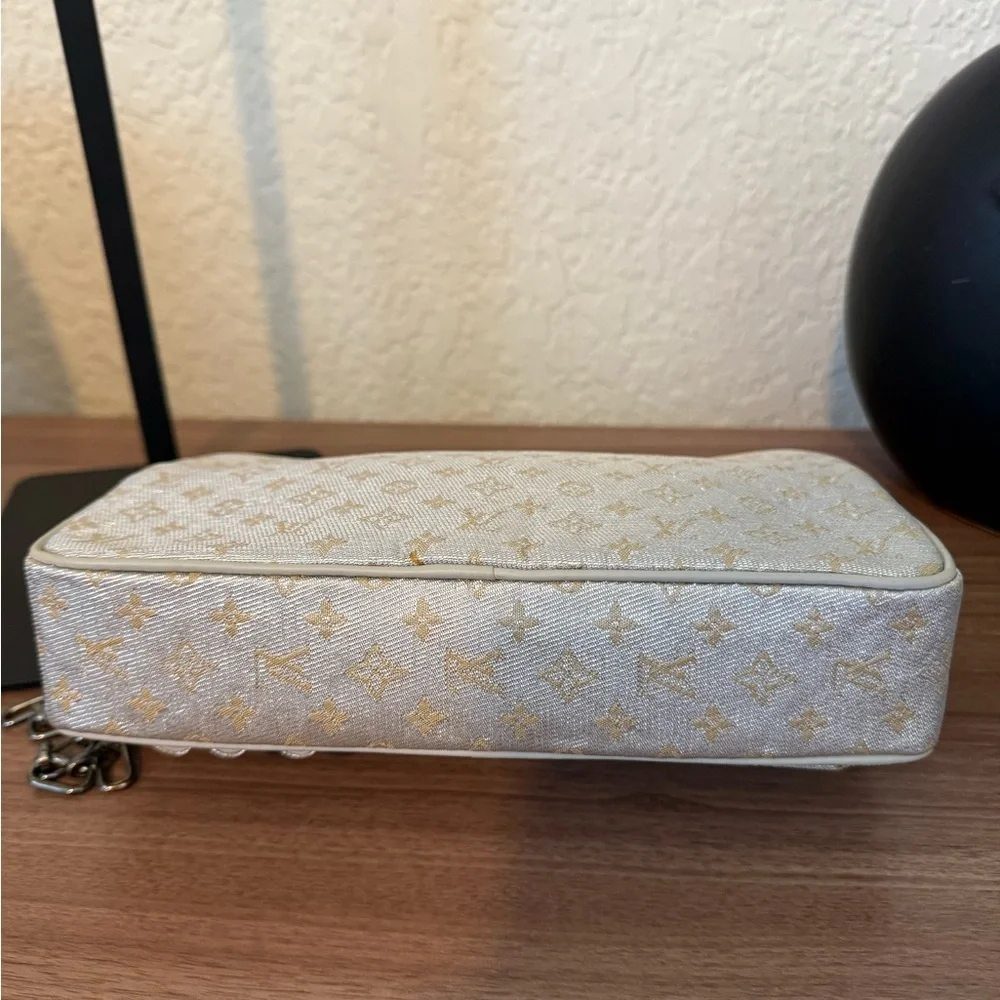 Louis Vuitton Monogram Shine Makenna Chain Shoulder Bag